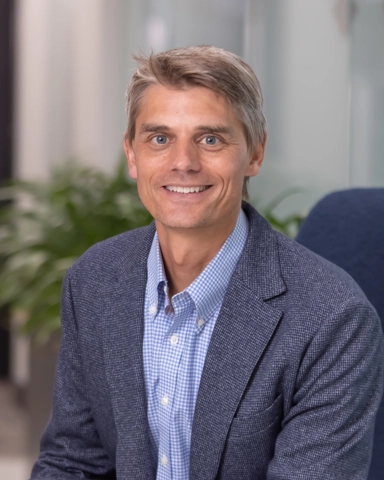 portrait of a smiling person in business attire